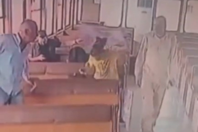 Vapurda şok eden görüntü. Böylesi olmaz !