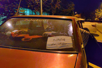 Tofaş tutkunu tekniker aracını satmamak için bu ilginç yolu buldu