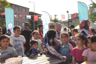 Ayçiçeği Çocuk Parkı hizmete açıldı