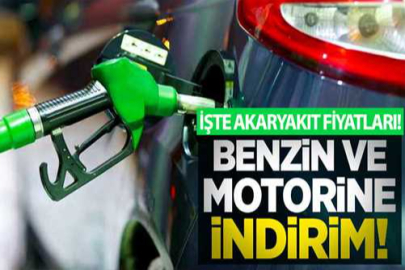 Benzine indirim geldi