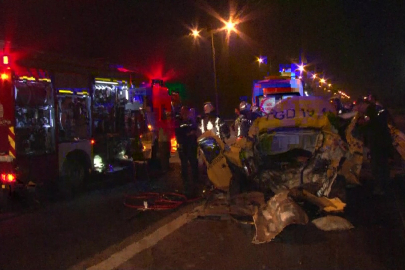 Felaket gibi kazada 2'si ağır 3 yaralı