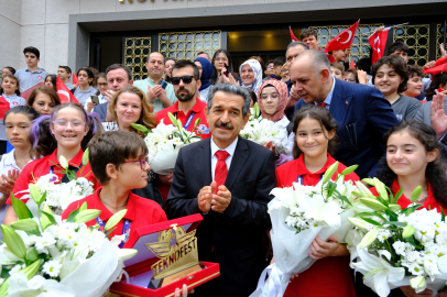 TEKNOFEST birincileri coşkuyla karşılandı