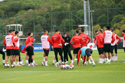 A Milli Futbol Takımı, Hırvatistan maçına hazırlanıyor