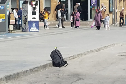 İşte polisi harekete geçiren o çanta