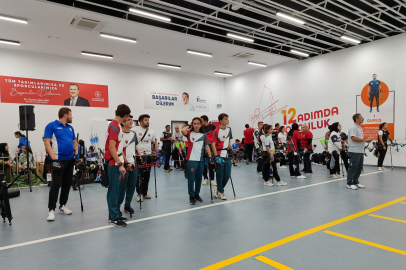 Unicup Okçuluk Turnuvası’nda 100 sporcu kıyasıya mücadele etti