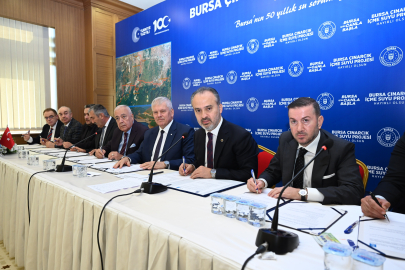 Bursalılar müjde! 2060 yılına kadar susuzluk yaşamayacağız! O projeye başlandı