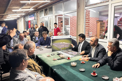 AK Parti Teşkilatı o projeyi anlattı!  Mahalle sakinlerini bilgilendirdi