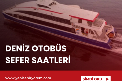 Bursa deniz otobüsü seferleri