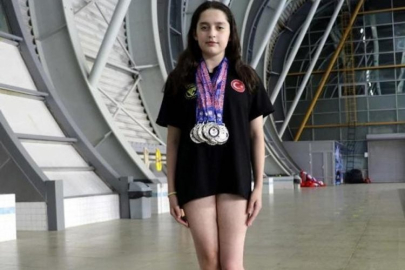 Melisa Şahin 4 yılda 60 madalya kazandı