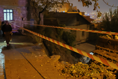 İstinat duvarı üçüncü kez çöktü