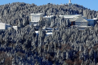 Uludağ'a kar yağdı, Orman Evleri'ne ilgi arttı