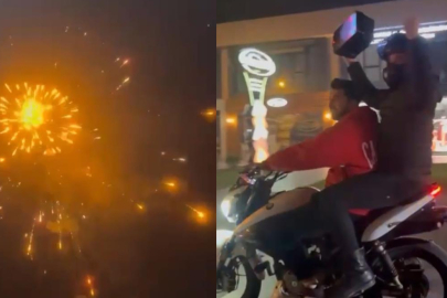 2024’ün ilk dakikaları: Kimi havaya ateş açtı, kimi sokaklarda böyle eğlendi