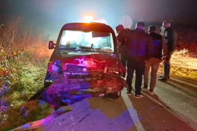 Alkollü sürücü şarampole uçtu: 3 yaralı