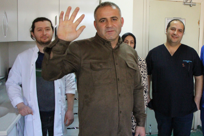 ÖLÜMCÜL ATEŞTEN "BUZ" OPERASYONUYLA KURTULDU