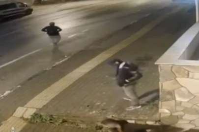 Bursa'da mazgal hırsızlığı kamerada