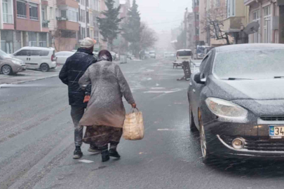 Kar İstanbul’un sınırına dayandı