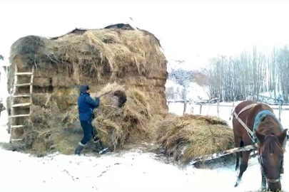 Kardan sonra besicilerin de zorlu mesaisi başladı