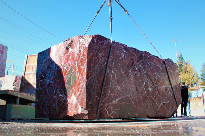 Dünyaca ünlü Elazığ vişne mermeri tescillendi