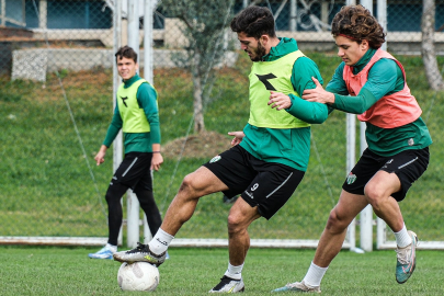 Bursaspor taktik idman yaptı