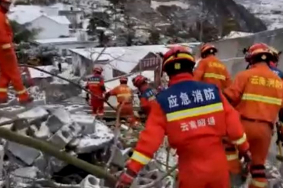 Çin’de heyelan: 47 kişi toprak altında kaldı