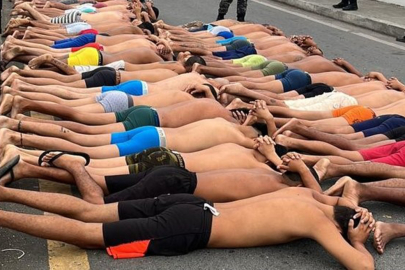 Ekvador’da hastaneyi basan çete üyeleri yarı çıplak gözaltına alındı