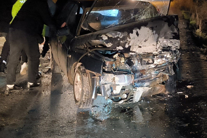 İnegöl'de zincirleme kaza! Yaralılar var!