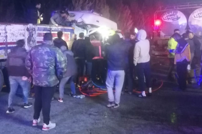 Otoyolda zincirleme kaza: 2 yaralı