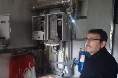 Okullarda doğalgaz  dönüşüm çalışmaları