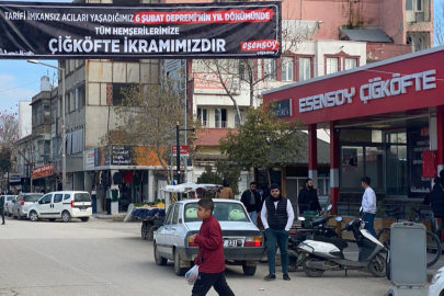 Adıyaman esnafından vefa örneği