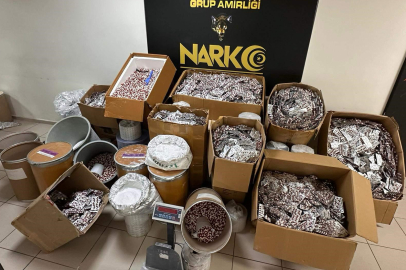 Tavuk çiftliğinde uyuşturucu imalatı!