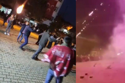 Asker eğlencesinde ortalık savaş alanına döndü