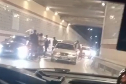 Bursa'da asker eğlencesi için yolu kapattılar!