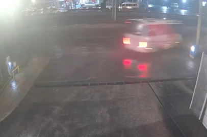 10 turistin yaralandığı kaza kamerada