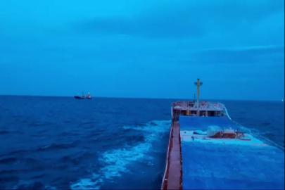 Marmara Denizi'nde batan geminin son görüntüleri ortaya çıktı