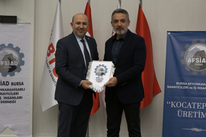 Bursa AFSİAD Yönetim Kurulu Başkanı Dr. İlker Duran güven tazeledi