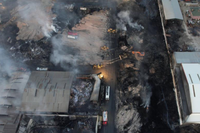 Korkunç yangın 16. saatin sonunda kontrol altına alındı