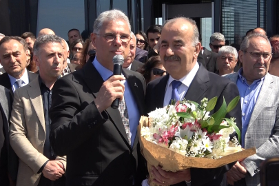 Mudanya Belediye Başkanı Deniz Dalgıç göreve resmen başladı