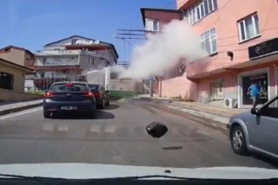 Hamitler'de su borusu bomba gibi patladı!