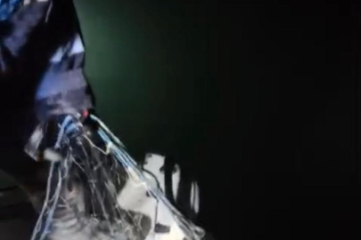 600 metre fanyalı ağ ele geçirildi