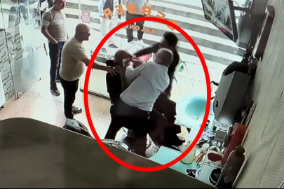 Ölümden kurtardığı müşterisinin tıraşını da tamamladı