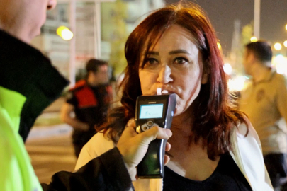 Polisin alkollü sürücü ile imtihanı