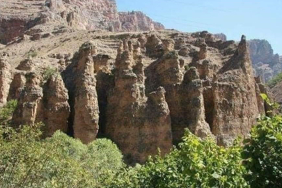 Doğa harikası peribacaları hafriyat altında kaldı