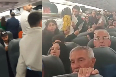 Türk Hava Yollarının uçağında saatlerce beklediler