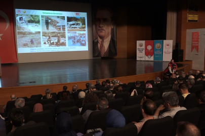 Bursa'da orman yangınlarıyla mücadelede öğrenmenler iş başında