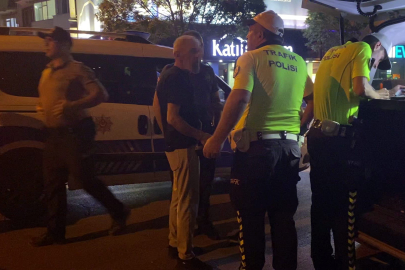 İnegöl'de polisin alkollü sürücüyle imtihanı