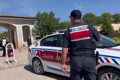 İnegöl Jandarma sınava yetiştirdi