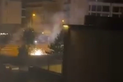 Sıcaklık 40'dereceye ulaşınca elektrik telleri havai fişek gibi patladı