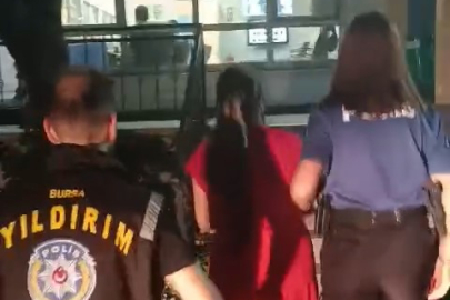 Her yerde aranan azılı suç makinası kadın, Bursa'da yakalandı