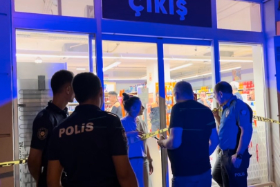 Markette dehşet saçtı, 2 saat sonra ormanda yakalandı