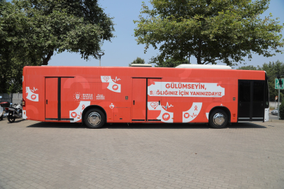 Büyükşehir, ‘Sağlık Otobüsü’ projesini hayata geçirdi